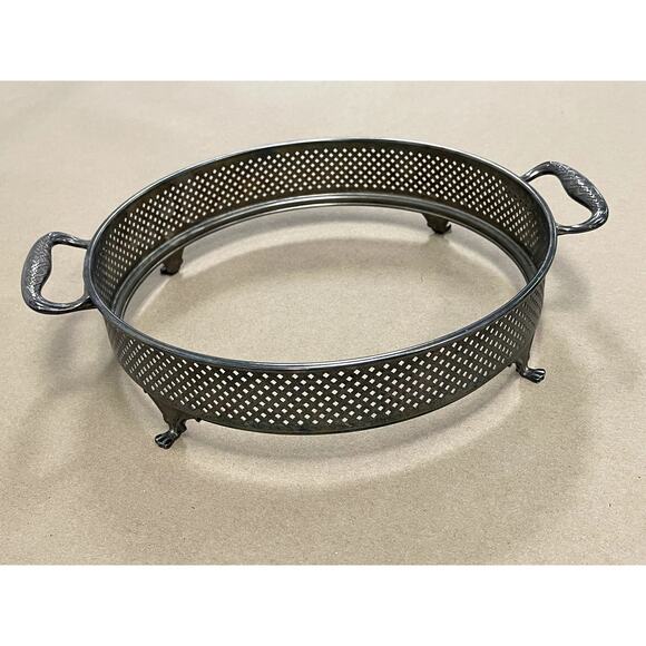 Vintage Casserole Dish/Chafing Dish/Plate Holder, Italy - Picture 1 of 3